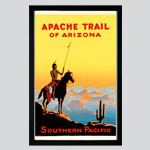 Black Wood 24 x 36 Frame